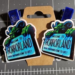 Set of Horrorland  Hair Clips